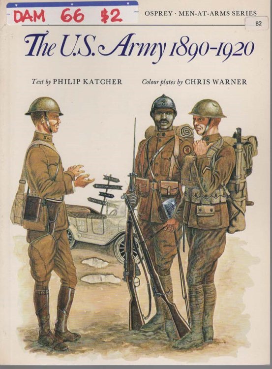 The U.S. Army 1890-1920 (Osprey MAA )