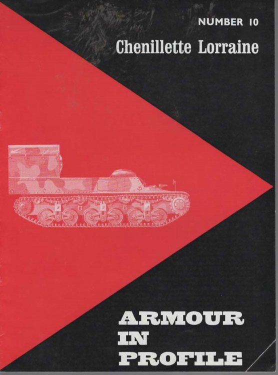 Armour In Profile Number 10 Chenillette Lorraine