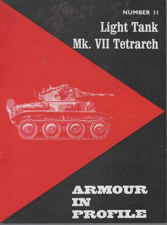 Armour In Profile Number 11 Light Tank Mk. VII Tetrarch