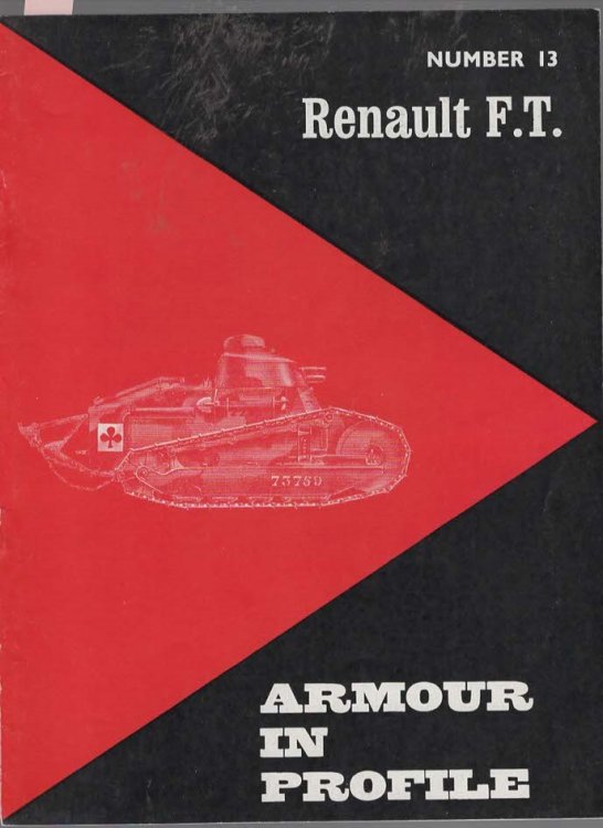 Armour In Profile Number 13 Reneult F.T.