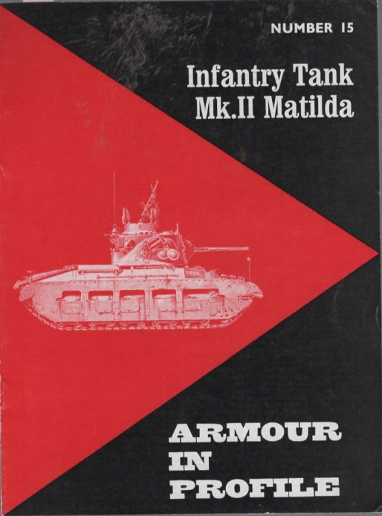 Armour In Profile Number 15 Infantry Tank Mk.II Matilda