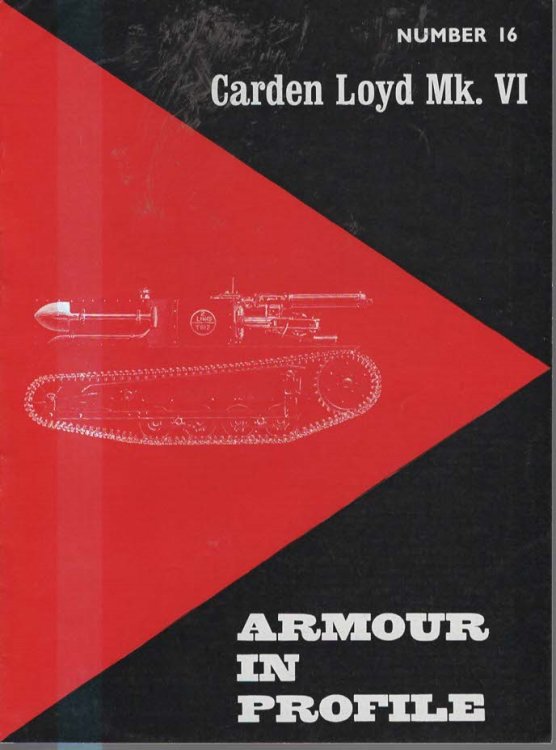 Armour In Profile Number 16 Carden Loyd Mk. VI