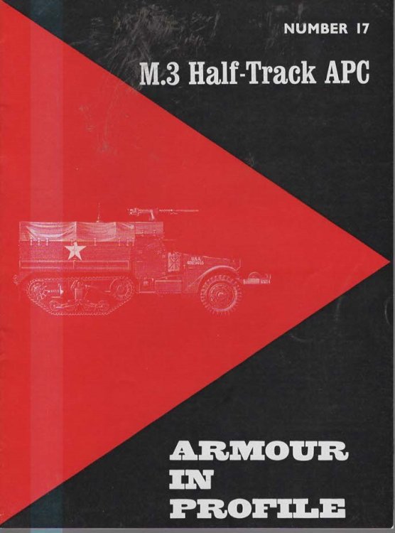 Armour In Profile Number 17 M.3 Half-Track APC
