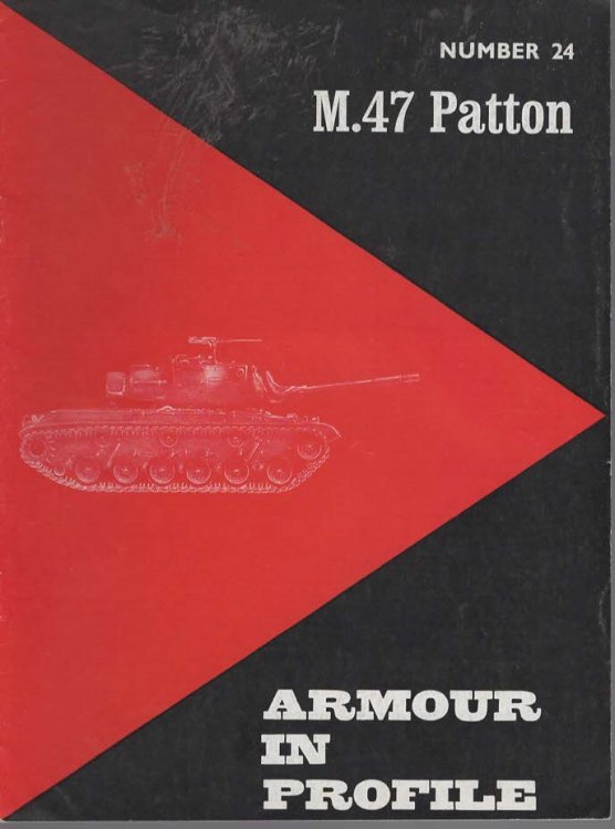 Armour In Profile Number 24 M.47 Patton
