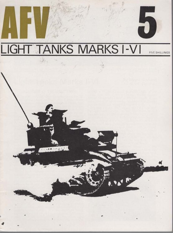 Light tanks Marks I-VI (AFV Weapons Profile #5)