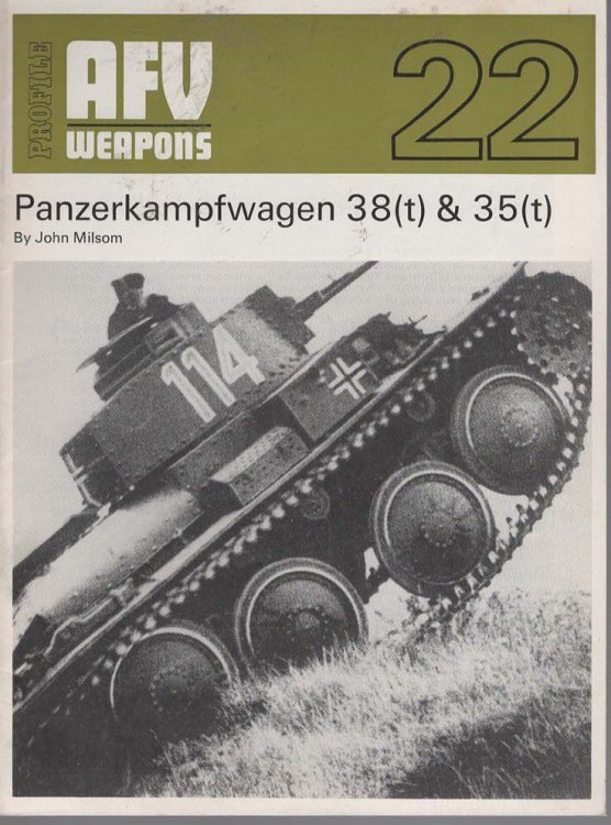 Panzerkampfwagen 38 (t) & 35 (t) (AFV Profile 22)