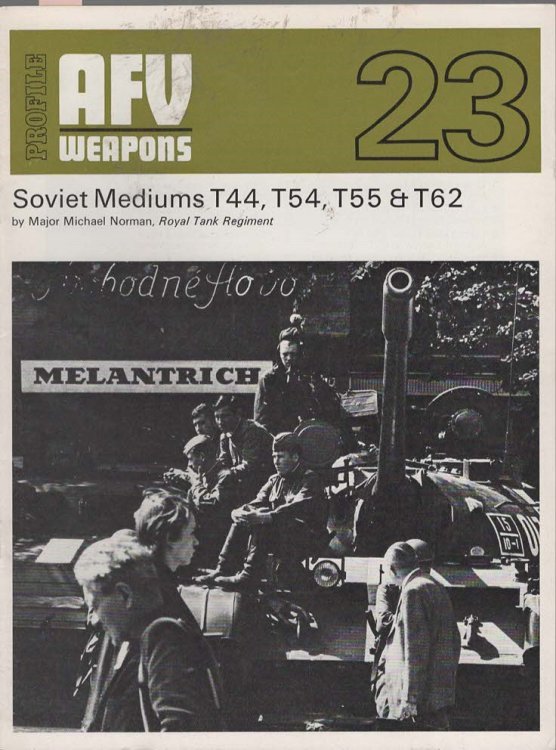 Soviet Mediums T44, T54, T55 & T62 (AFV #23)