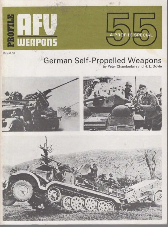 German Self-Propelled Weapons (AFV Weapons profile 55)