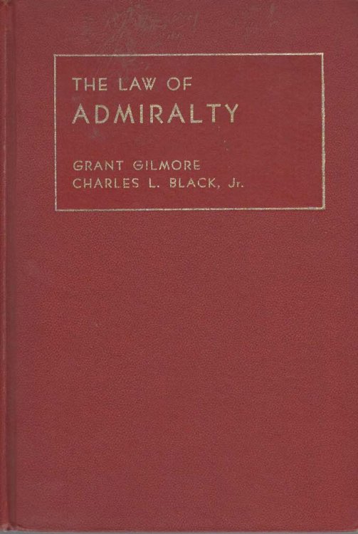 The Law of Admiralty