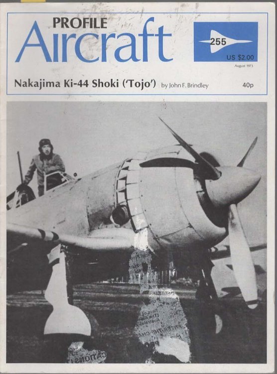 Profile Aircraft Nakajima Ki-44 Shoki ('Tojo') #255