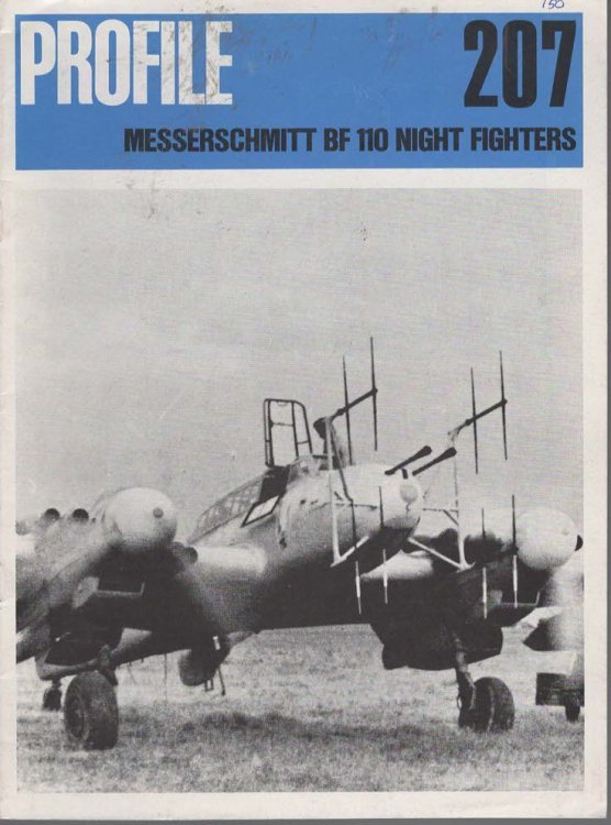 Messerschmitt Bf 110 Night Fighters (Profle 207)