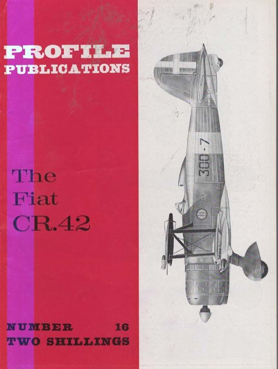 The Fiat CR.42 (Profile Publications No. 16 Two Shillings)