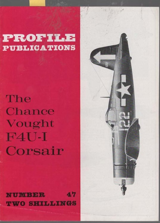 The Chance Vought F4U-I Corsair