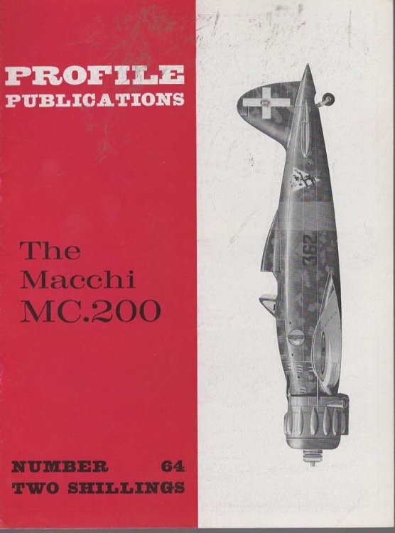 The Macchi C.200 (Profile Publications No. 64 Two Shillings)