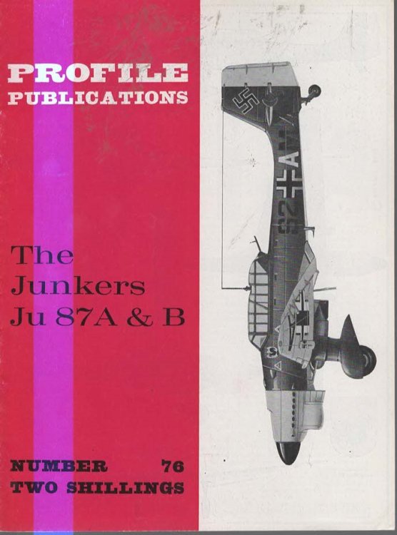 The Junkers Ju 87A & B (Profile Publications No. 76)