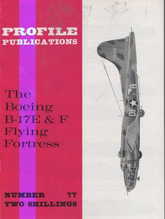 The Boeing B-17E & F Flying Fortress (Profile Publications No. 77)