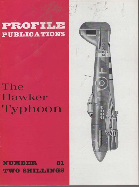 The Hawker Typhoon (Profile Publications No. 81)