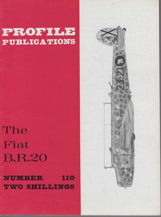 The Fiat B.R.20 (Profile Publications No. 110 Two Shillings)