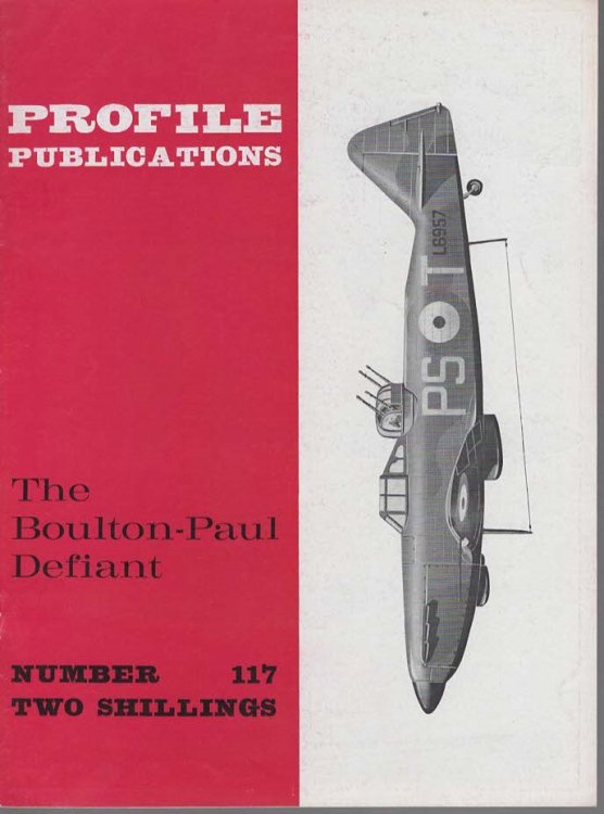 The Boulton-Paul Defiant (Profile Publications No. 117 Two Shillings)