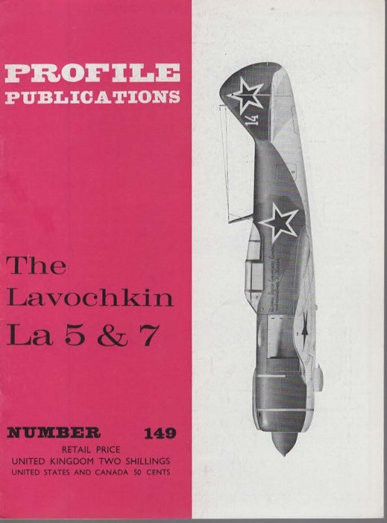 The Lavochkin La 5&8 (Profile Publications No. 149 Two Shillings)
