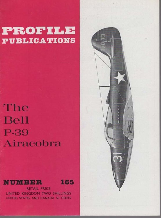 The Bell P-39 Airacobra. Number 165.
