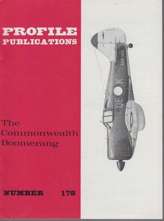 The Commonwealth Boomerang (Profile Publications No. 178 Two Shillings)