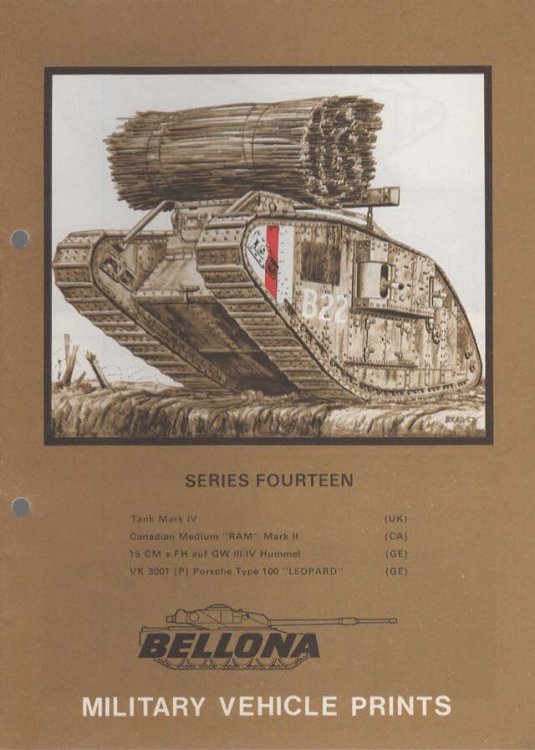 Military Vehicle Print Series Fourteen (Bellona Military Vehicle Print Series)