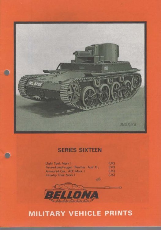 Military Vehicle Print Series Sixteen (Bellona Military Vehicle Print Series)