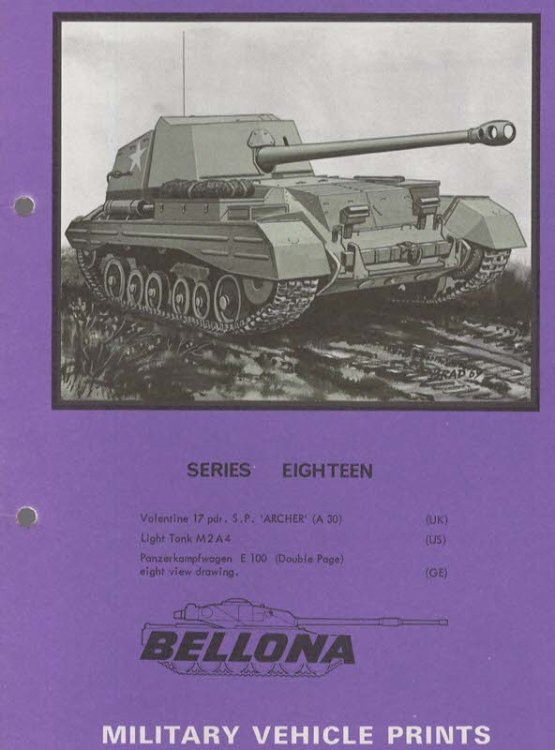 Military Vehicle Print Series Eighteen (Bellona Military Vehicle Print Series)