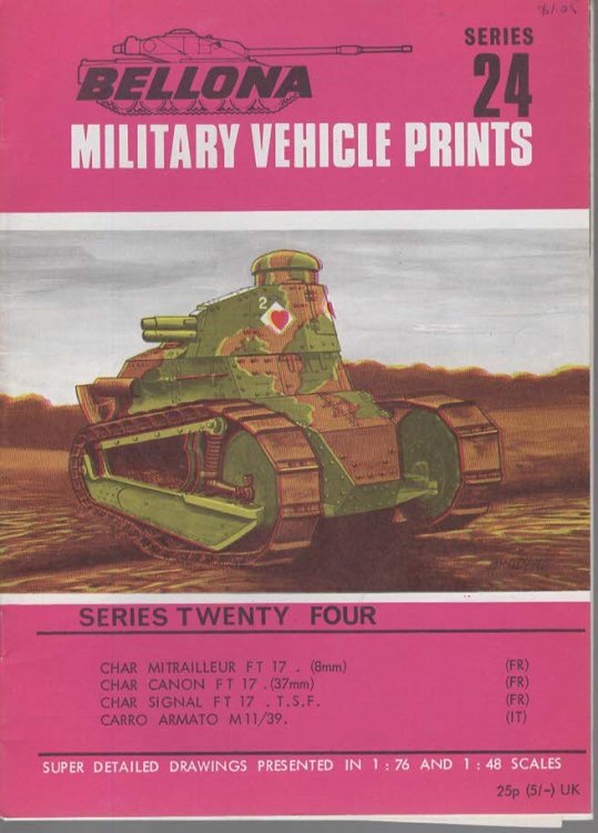 Military Vehicle Print Series Twenty Four (Bellona Military Vehicle Print Series)