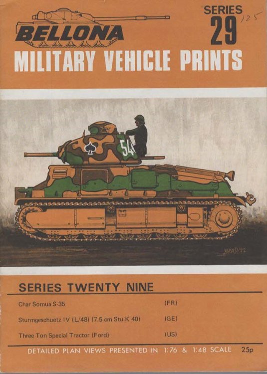 Military Vehicle Print Series Twenty Nine (Bellona Military Vehicle Print Series)