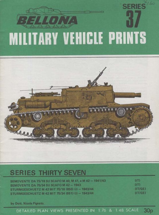 Military Vehicle Print Series Thirty Seven (Bellona Military Vehicle Print Series)