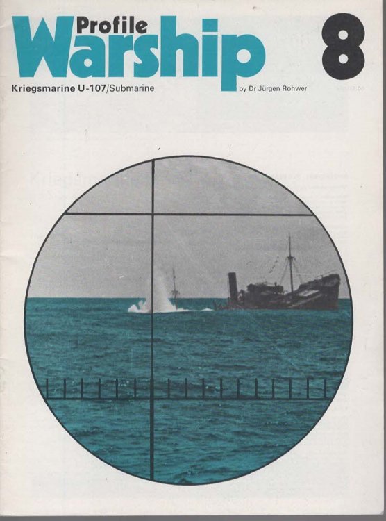 Profile Warship 8 Kriegsmarine U-107/Submarine