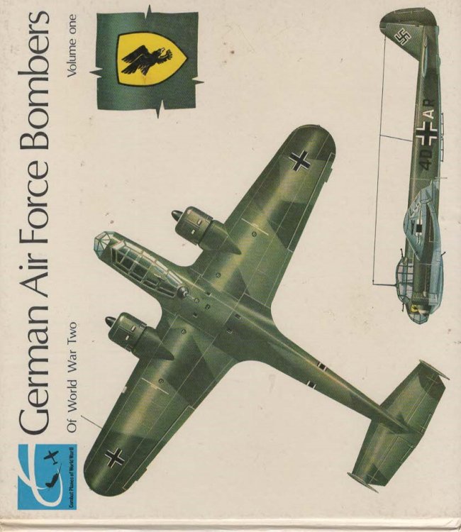 German Air Force Bombers of World War Two vol. 1