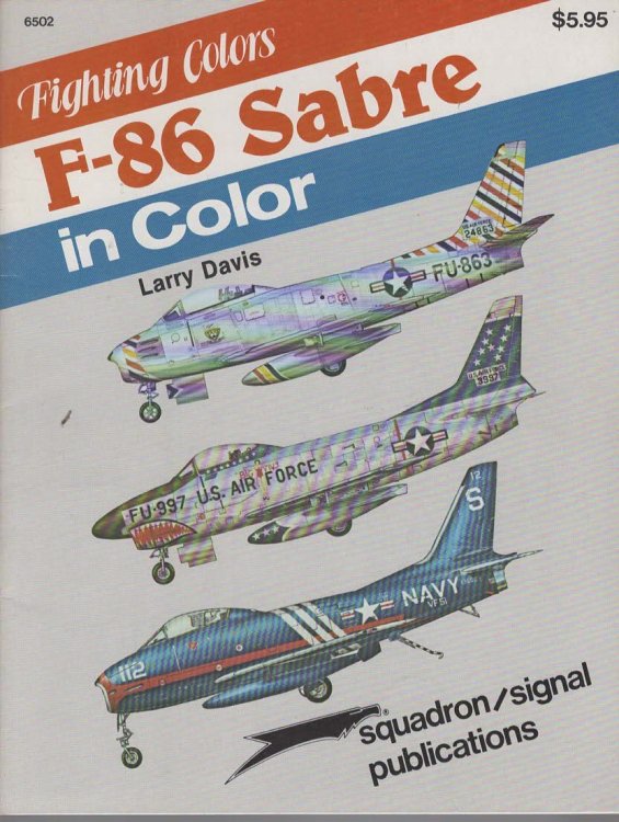 F-86 Sabre in Color (Squadron In Color No. 6502)