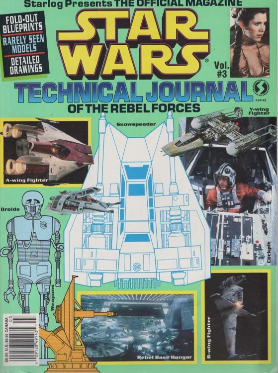 The Official Magazine Star Wars Vol. # 3 Technical Journal of the Rebel Forces
