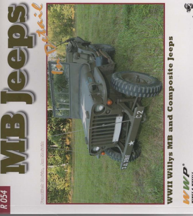 MB Jeeps In Detail. WWII Willys MB and COmposite Jeeps. (WWP R 054)