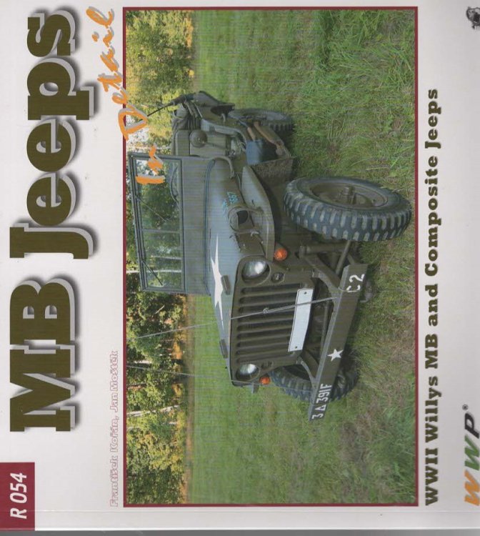 MB Jeeps In Detail. WWII Willys MB and COmposite Jeeps. (WWP R 054)