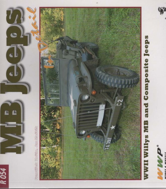 MB Jeeps In Detail. WWII Willys MB and COmposite Jeeps. (WWP R 054)