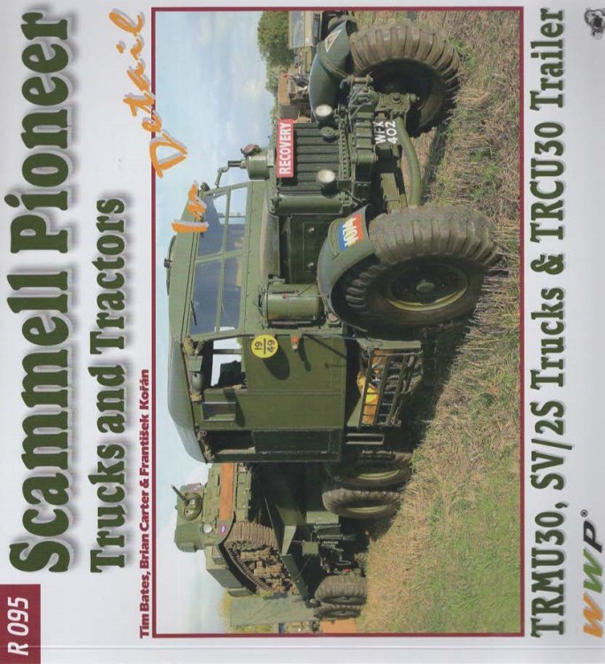 Scammell Pioneer Trucks and Tractors in detail TRMU30, SV/2S Trucks & TRCU30 Trailer