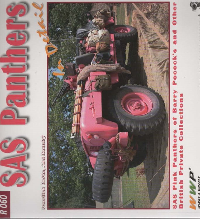 SAS Panthers In Detail - SAS Pink Panthers of Barry Pocock's and Other British Private Collections (Red Photo Manual for Modelers No. R 060)