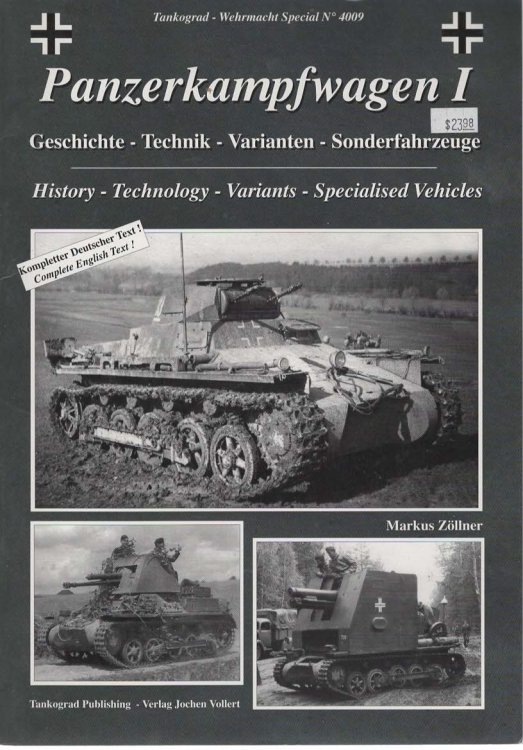 Panzerkampfwagon I Geschichte-Technik-Varianten-Sonderfahrzeuge