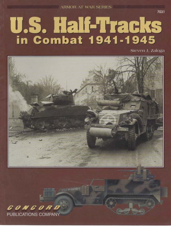 US HALFTRACKS IN COMBAT