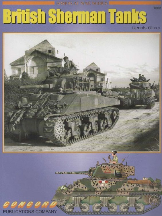 BRITISH SHERMAN TANKS (Armor at War 7062)