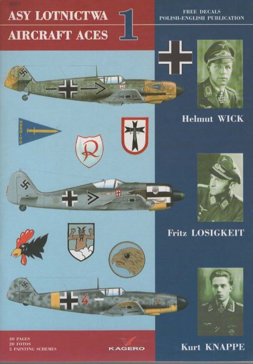 AIRCRAFT ACES 1 - HELMUT WICK - FRITZ LOSIGKEIT - KURT KNAPPE - LUFTWAFFE