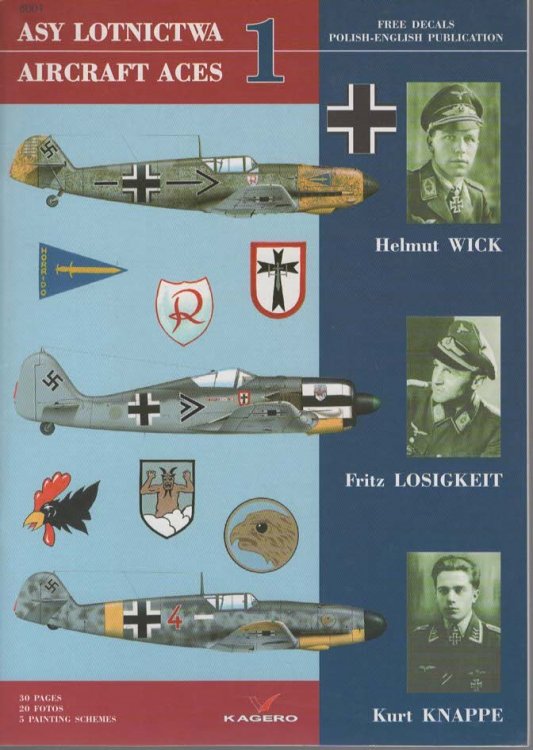AIRCRAFT ACES 1 - HELMUT WICK - FRITZ LOSIGKEIT - KURT KNAPPE - LUFTWAFFE