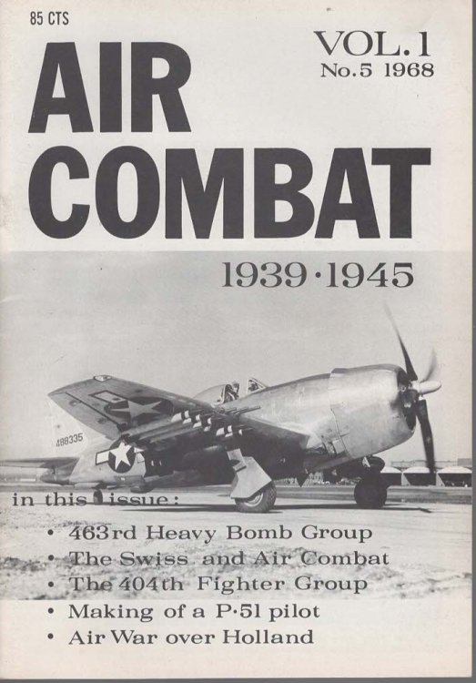 Air Combat. Volume 1 No.5 1968