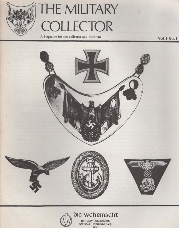 The Military Collector Vol.I No. 1