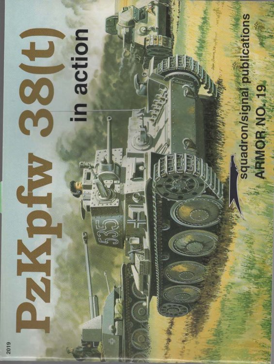 PZKPFW 38 IN ACTION - ARMOR NO. 19