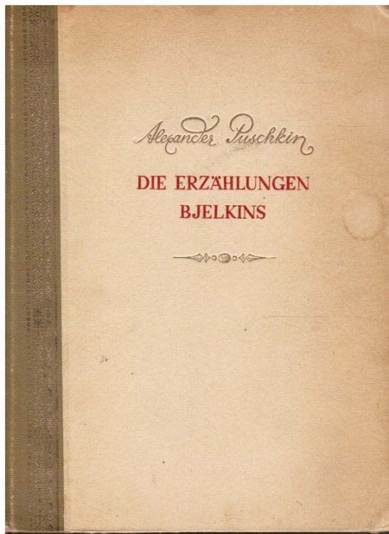 Die Erzhlungen Bjelkins
